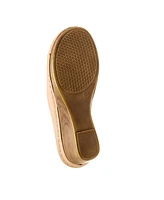 Gc Shoes Women's Sydney Rosette Wedge Sandals