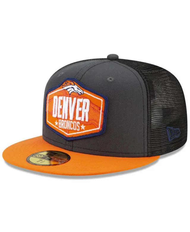 Denver Broncos New Era 2021 NFL Sideline Home D 39THIRTY Flex Hat - Black