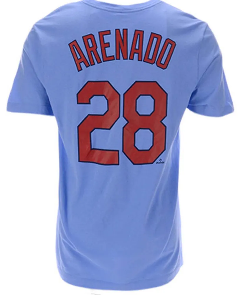 Nike Men's USA Baseball 2023 World Baseball Classic (Nolan Arenado) T-Shirt in Blue, Size: Medium | N19944BW3U-2S1