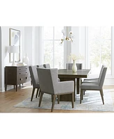 Lille 9pc Dining Set (Rectangular Table, 6 Side Chairs & 2 Arm Chairs)