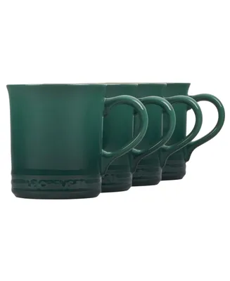 Le Creuset 14 oz. Stoneware Set of Four Coffee Mugs