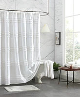 Dkny Chenille Stripe Shower Curtain, 72" x