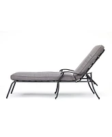 Closeout! Vintage Ii Outdoor Chaise Lounge with Outdura Cushions, Created for Macy's