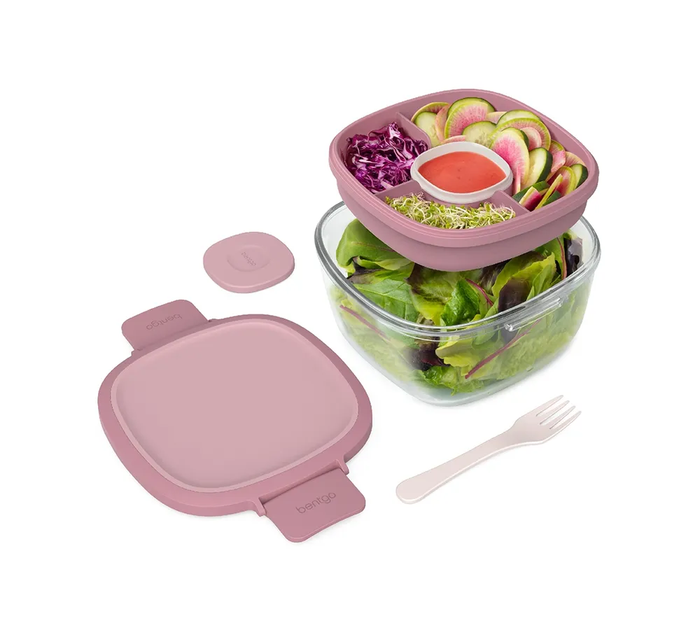 Bentgo Glass Leak-Proof Salad Container