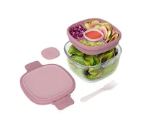 Bentgo Glass Leak-Proof Salad Container