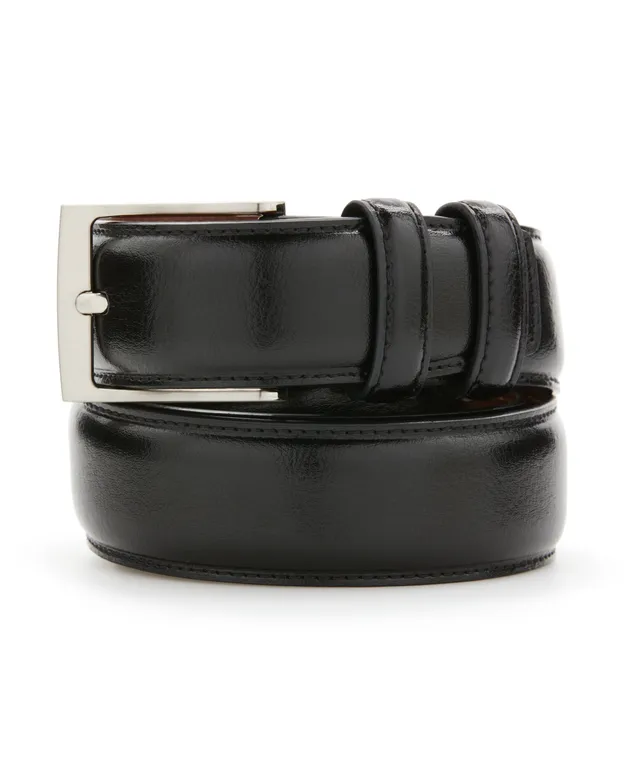 Perry Ellis Portfolio Men's Leather Braided Belt - Macy's