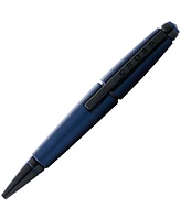 A.t. Cross Edge Matte Blue Rollerball Pen