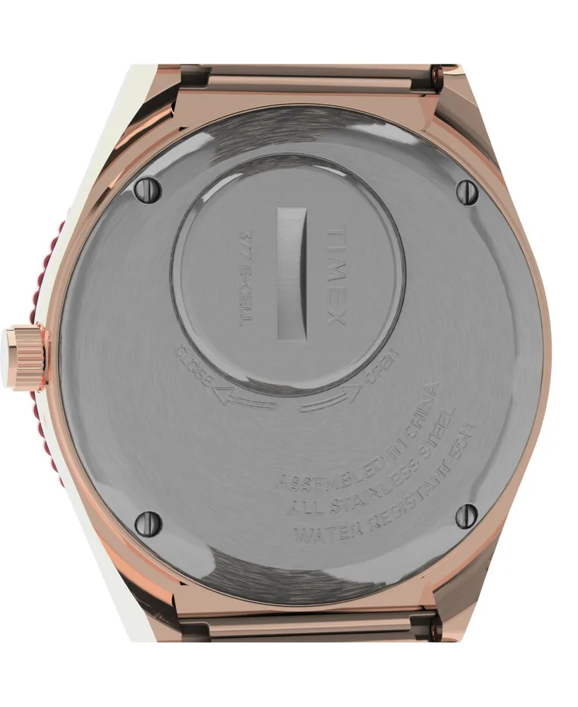 Timex Women's Q Reissue Two-Tone Bracelet Watch 36mm
