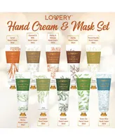 Moisturizing Hand Cream and Hand Mask Gift Set, 15 Piece