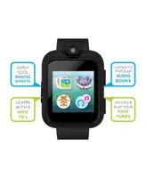 Kid's Playzoom 2 Solid Black Tpu Strap Smart Watch 41mm