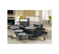 Cuisinart Contour Hard-Anodized Nonstick 13-Pc. Cookware Set