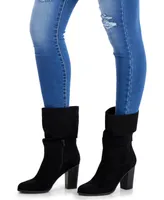 Style & Co Saraa Slouch Mid-Shaft Boots, Created for Macy's