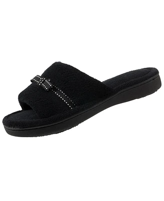 Isotoner Women's Microterry Milly Slide Slipper