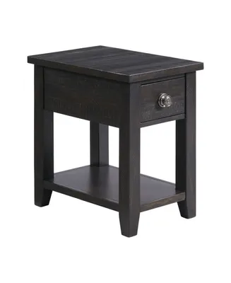 Picket House Furnishings Kahlil 1-Drawer Chairside Table with Usb