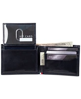 Tommy Hilfiger Men's Edisto Bi-Fold Rfid Passcase Wallet