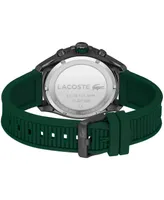 Lacoste Men's Chronograph Tiebreaker Silicone Strap Watch 44mm