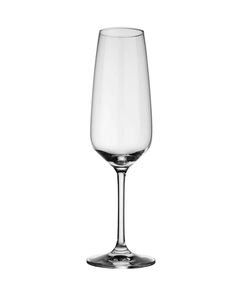 Villeroy & Boch Voice Basic Flute Champagne Glasses, Set of 4