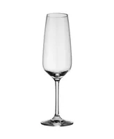 Villeroy & Boch Voice Basic Flute Champagne Glasses, Set of 4