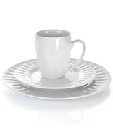 Elama Sienna 18 Piece Dinnerware Set, Service for 4