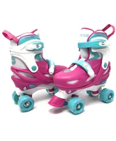 Chicago Girls Adjustable Quad Roller Skate - Size M (1-4)