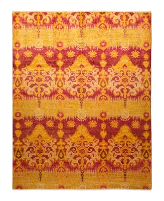 Adorn Hand Woven Rugs Modern M1625 8'1" x 10'2" Area Rug - Gold