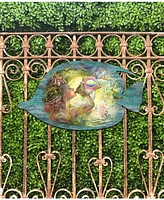 Designocracy Call of The Sea Wall Decor and Over The Door Wooden Hanger by Josephine Wall