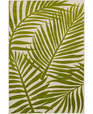 Closeout! Portland Textiles Tropicana Palms 7'10" x 9'10" Outdoor Area Rug