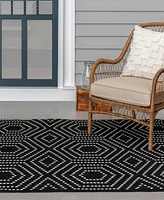 Closeout! Portland Textiles Loggia Valerie 2'3" x 7'6" Runner Outdoor Area Rug