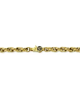 Esquire Men's Jewelry Triple Woven Link 22" Chain Necklace, Created for Macy's