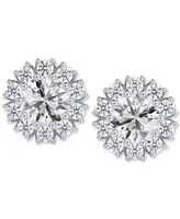 Portfolio by De Beers Forevermark Diamond Halo Stud Earrings (3/4 ct. t.w.) in 14k White Gold