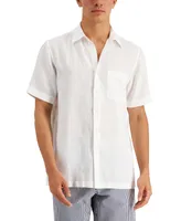 Club Room Men's 100% Linen Shirt