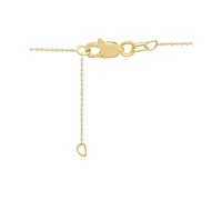 Wrapped Diamond Sun Pendant Necklace (1/10 ct. t.w.) in 14k Gold Created for Macy's (Also available in Black Diamond)