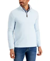 Club Room Men's Birdseye Quarter-Zip Pullover, Created for Macy's