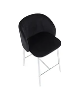 Fran Contemporary Counter Stool