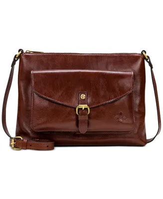 Patricia Nash Kirby East West Leather Crossbody, Created for Macy's
