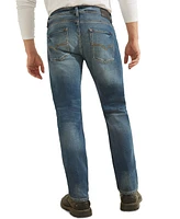Guess Men's Eco Mateo Medium Wash Relaxed Jeans