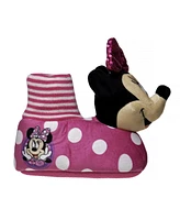 Disney Toddler Girls Minnie Mouse Slippers