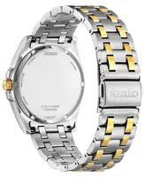 Citizen Eco-Drive Men's Corso Two-Tone Stainless Steel Bracelet Watch 41mm
