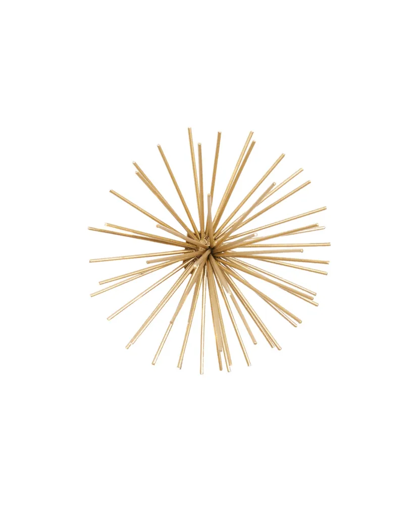 Contemporary Abstract Wall Decor, Set of 3 - Gold