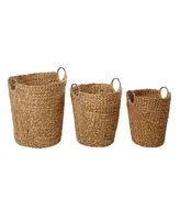 Natural Storage Basket, Set of 3