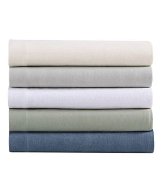 Eddie Bauer Solid 100 Cotton Brushed Flannel Sheet Pillowcase Sets