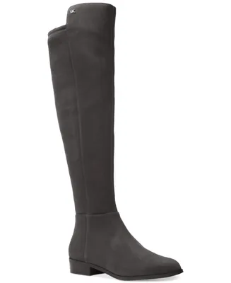 Michael Michael Kors Women's Bromley Suede Flat Tall Riding Boots