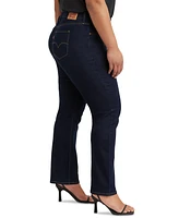 Levi's Trendy Plus 724 High-Rise Straight-Leg Jeans