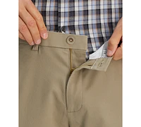 Haggar Men's Straight Fit Soft Chino Premium Dress Pant