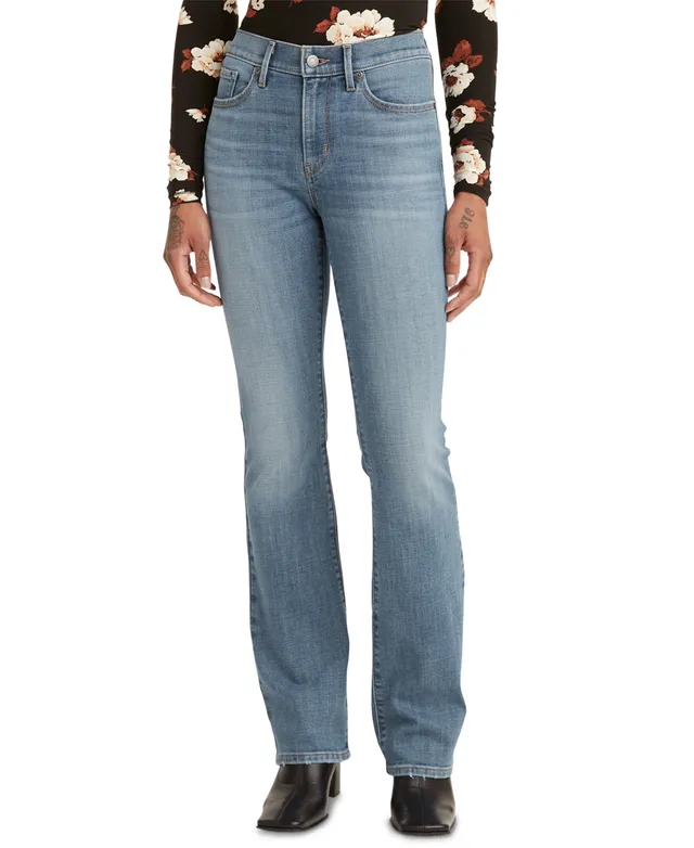 GUESS Women's Sexy Mid-Rise Bootcut Jeans - Macy's