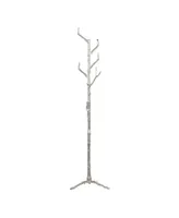 Eclectic Coat Rack - Silver