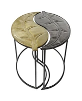 Contemporary Accent Table, Set of 2