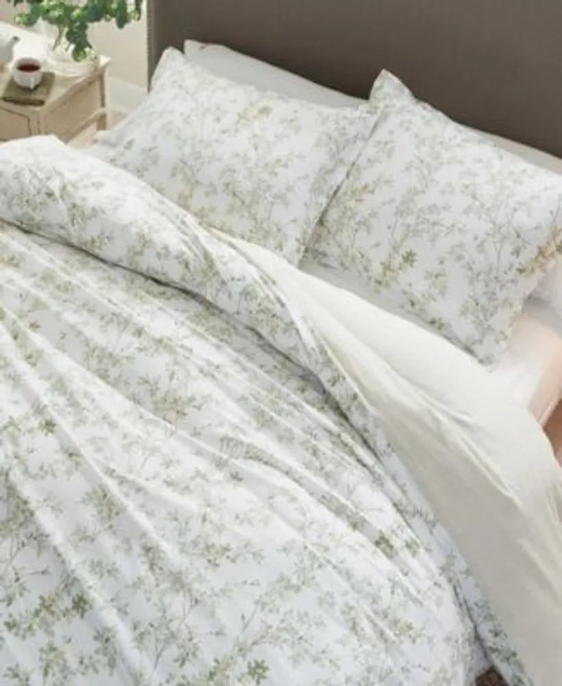 Green Natalie Comforter Set (Twin) - Laura Ashley