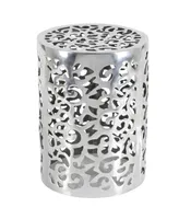 Contemporary Stool - Silver