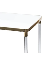 Contemporary Acrylic Console Table